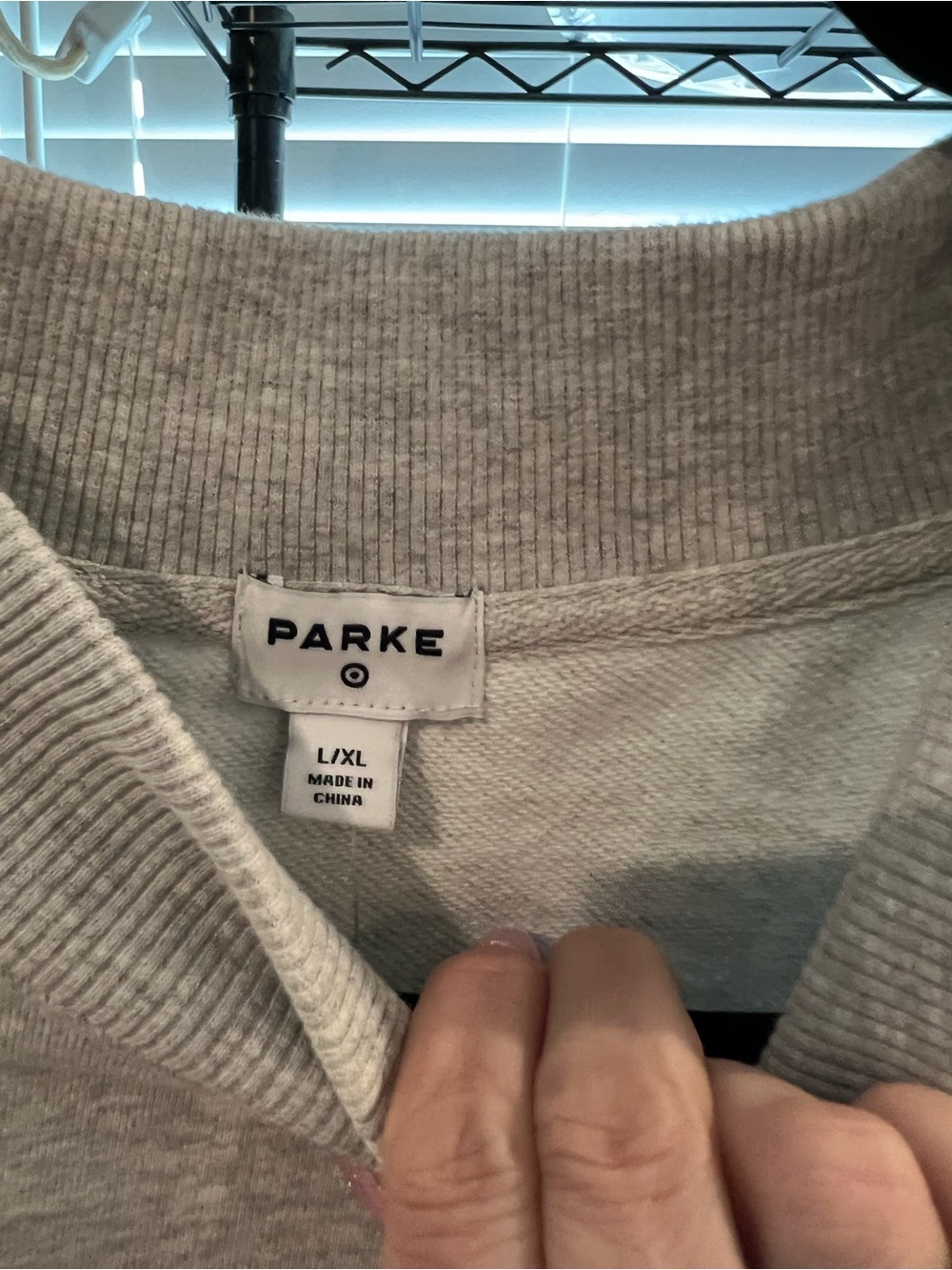 Parke & Target Collab Pullover, LARGE NWT - Picture 5 of 5